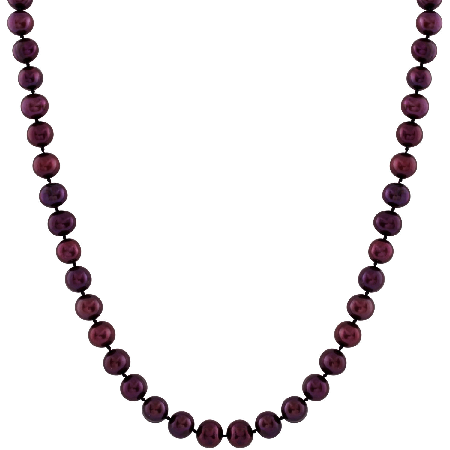 Sterling Silver pearl necklace
