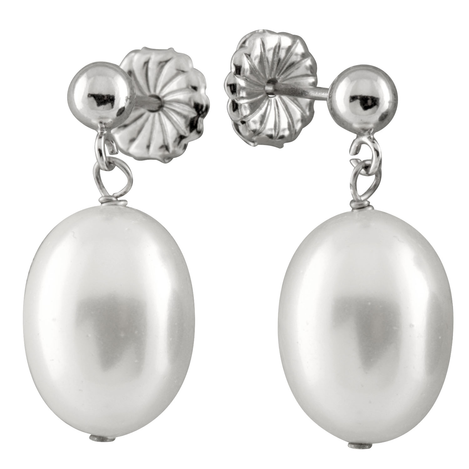 New shell pearl earrings
