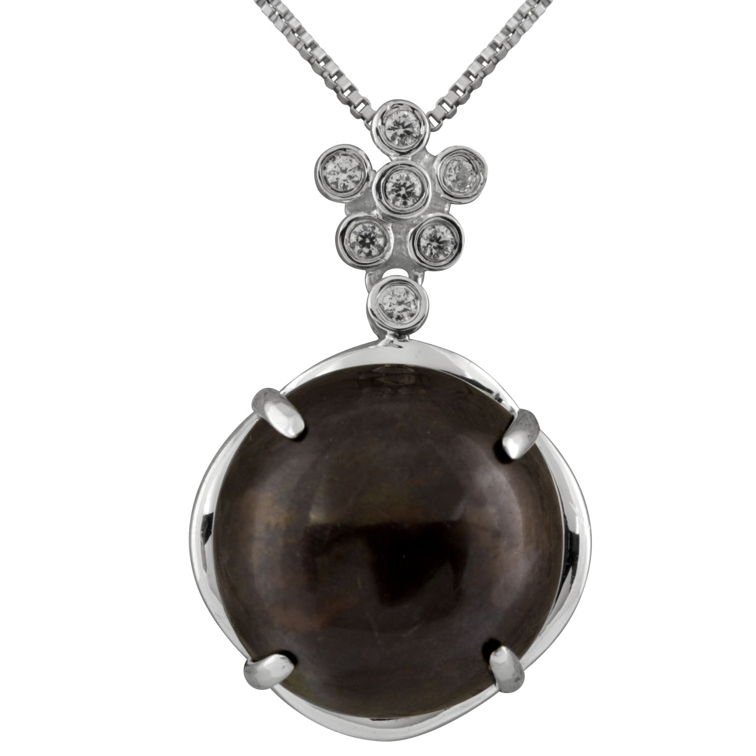 New Sterling Silver pendant with mabe pearl
